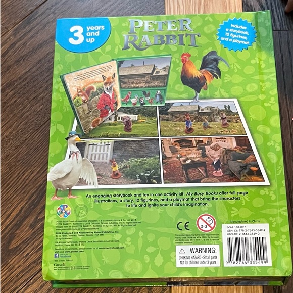 (5 for $15) BNIB My Busy Books - Peter Rabbit - Picture 2 of 4